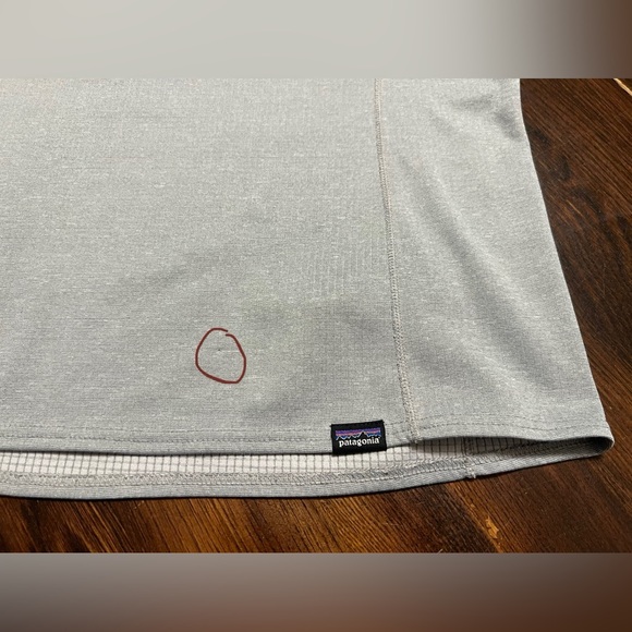 Patagonia Women’s Capilene Midweight Crew Baselayer Top Sz S Gray FTGX Polartec - Picture 4 of 14